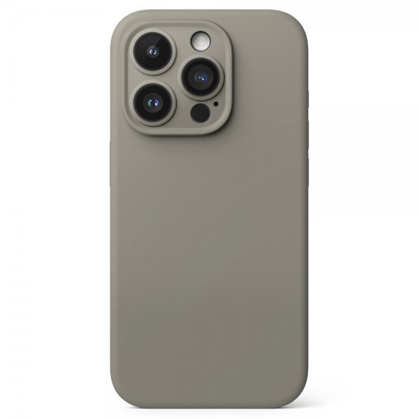 Ringke iPhone 15 Pro Cover Silikone Magnetisk Grå