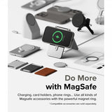 Ringke iPhone 15 Pro Cover Silikone Magnetisk Grå