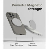 Ringke iPhone 15 Pro Cover Silikone Magnetisk Grå