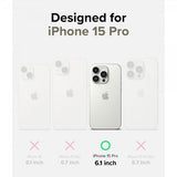 Ringke iPhone 15 Pro Cover Silikone Magnetic Stone