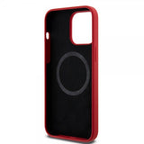 Ferrari iPhone 15 Pro Cover Silikone MagSafe Rød