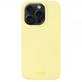 holdit iPhone 15 Pro Cover Silikone Lemonade