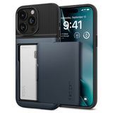 Spigen iPhone 15 Pro Cover Slim Armor CS Metal Slate