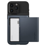 Spigen iPhone 15 Pro Cover Slim Armor CS Metal Slate