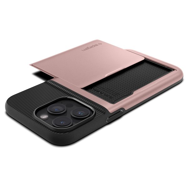 Spigen iPhone 15 Pro Cover Slim Armor CS Rose Gold