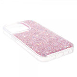 Nordic Covers iPhone 15 Pro Cover Sparkle Series Blossom Pink