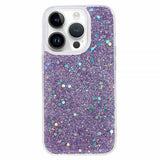 Nordic Covers iPhone 15 Pro Cover Sparkle Series Lilac Purple