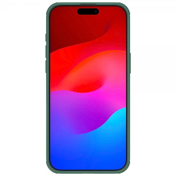 Nillkin iPhone 15 Pro Cover Super Frosted Shield Pro Grøn