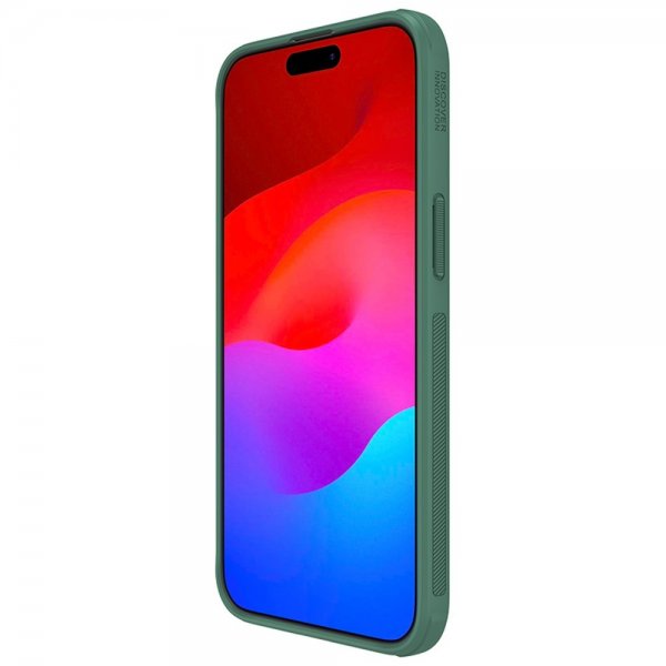 Nillkin iPhone 15 Pro Cover Super Frosted Shield Pro Grøn
