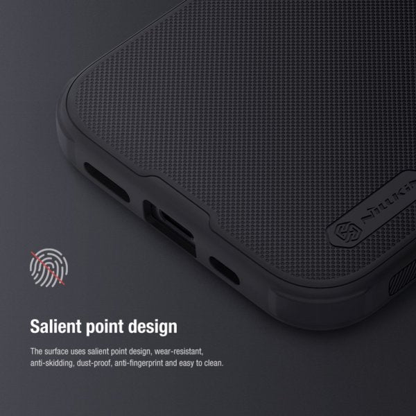 Nillkin iPhone 15 Pro Cover Super Frosted Shield Pro Rød