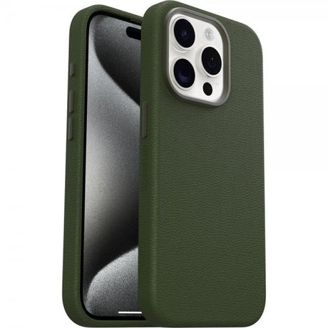 Otterbox iPhone 15 Pro Cover Symmetry Cactus Leather MagSafe Cactus Groove