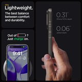 Spigen iPhone 15 Pro Cover Thin Fit Gunmetal
