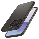 Spigen iPhone 15 Pro Cover Thin Fit Gunmetal