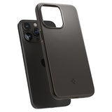 Spigen iPhone 15 Pro Cover Thin Fit Gunmetal