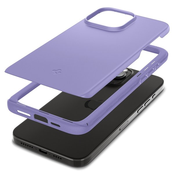 Spigen iPhone 15 Pro Cover Thin Fit Iris Purple