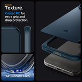 Spigen iPhone 15 Pro Cover Thin Fit Metal Slate