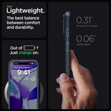 Spigen iPhone 15 Pro Cover Thin Fit Metal Slate