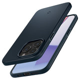 Spigen iPhone 15 Pro Cover Thin Fit Metal Slate
