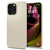 Spigen iPhone 15 Pro Cover Thin Fit Mute Beige