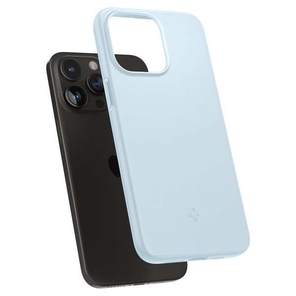 Spigen iPhone 15 Pro Cover Thin Fit Mute Blue