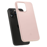 Spigen iPhone 15 Pro Cover Thin Fit Pink Sand