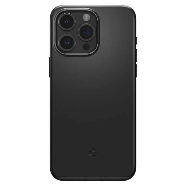 Spigen iPhone 15 Pro Cover Thin Fit Sort