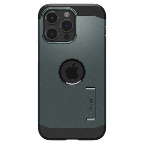 Spigen iPhone 15 Pro Cover Tough Armor MagFit Abyss Green