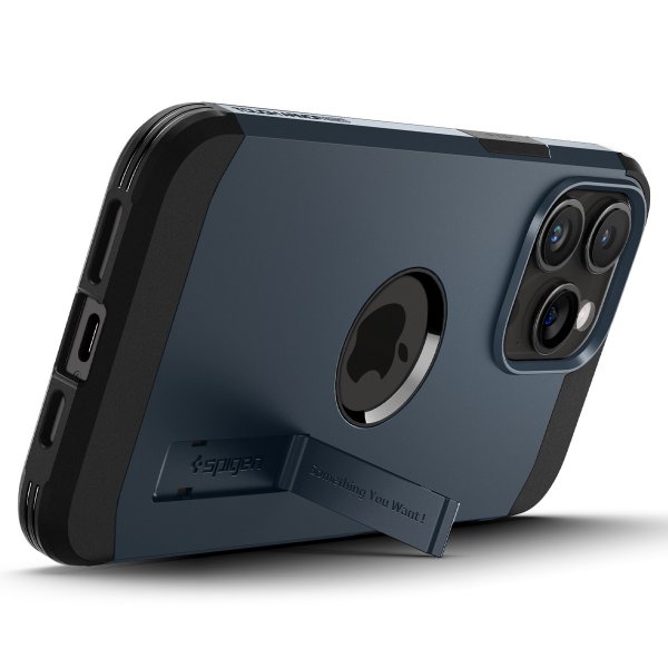 Spigen iPhone 15 Pro Cover Tough Armor MagFit Metal Slate
