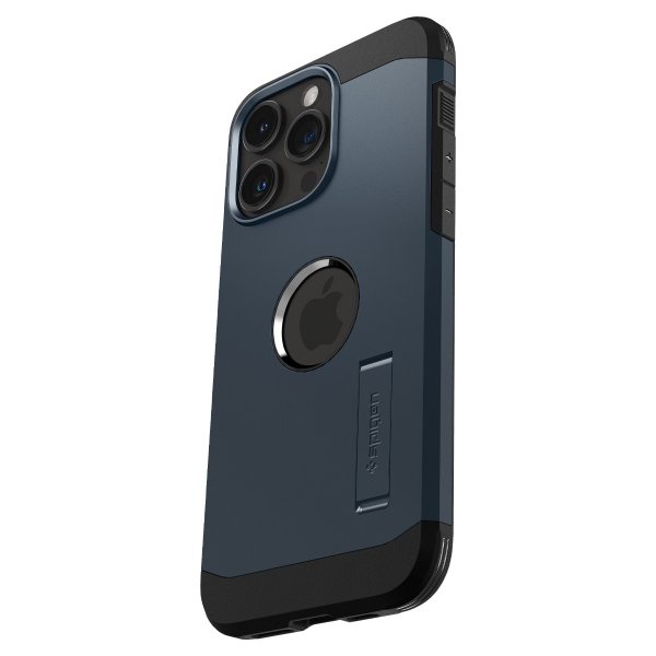 Spigen iPhone 15 Pro Cover Tough Armor MagFit Metal Slate