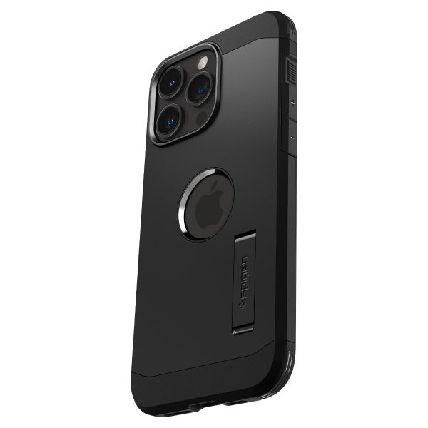 Spigen iPhone 15 Pro Cover Tough Armor MagFit Sort