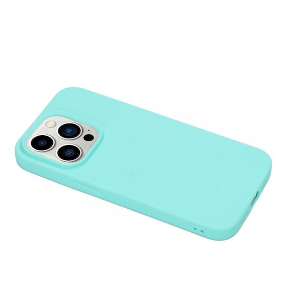 iPhone 15 Pro Cover TPU Lyseblå