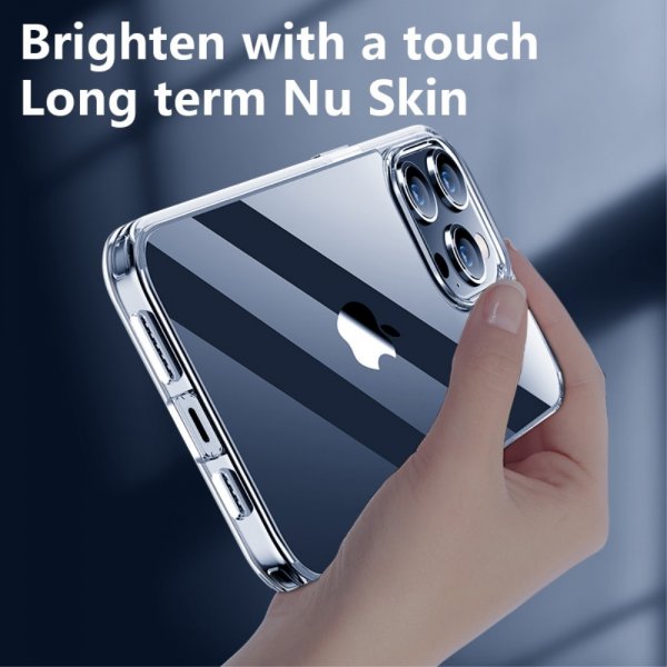 X-Level iPhone 15 Pro Cover Gennemsigtig