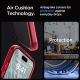 Spigen iPhone 15 Pro Cover Ultra Hybrid Deep Red