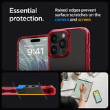Spigen iPhone 15 Pro Cover Ultra Hybrid Deep Red