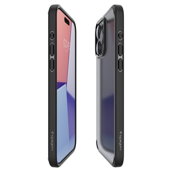 Spigen iPhone 15 Pro Cover Ultra Hybrid Frost Black