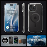 Spigen iPhone 15 Pro Cover Ultra Hybrid MagFit Carbon Fiber