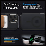 Spigen iPhone 15 Pro Cover Ultra Hybrid MagFit Frost Black
