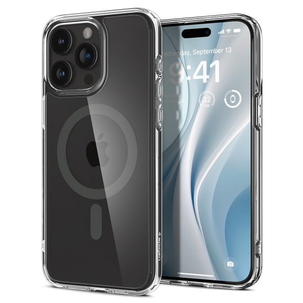 Spigen iPhone 15 Pro Cover Ultra Hybrid MagFit Graphite