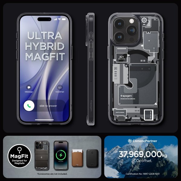Spigen iPhone 15 Pro Cover Ultra Hybrid MagFit Zero One