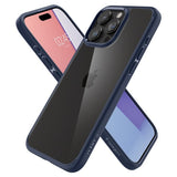 Spigen iPhone 15 Pro Cover Ultra Hybrid Navy Blue