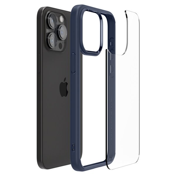 Spigen iPhone 15 Pro Cover Ultra Hybrid Navy Blue