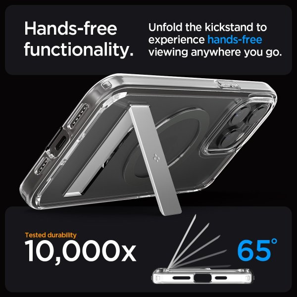 Spigen iPhone 15 Pro Cover Ultra Hybrid S MagFit Graphite