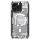 Spigen iPhone 15 Pro Cover Ultra Hybrid Zero One MagFit Hvid