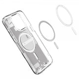 Spigen iPhone 15 Pro Cover Ultra Hybrid Zero One MagFit Hvid