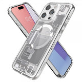 Spigen iPhone 15 Pro Cover Ultra Hybrid Zero One MagFit Hvid