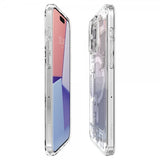 Spigen iPhone 15 Pro Cover Ultra Hybrid Zero One MagFit Hvid