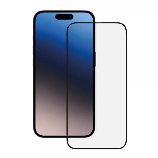 Vivanco iPhone 15 Pro Skærmbeskyttelse Fuld Skærm