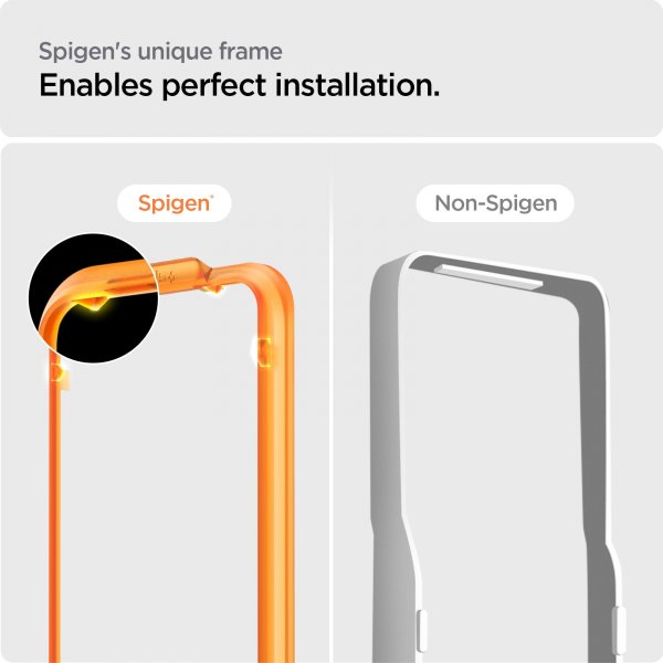 Spigen iPhone 15 Pro Skærmbeskyttelse GLAS.tR ALIGNmaster 2-pak