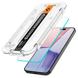 Spigen iPhone 15 Pro Skærmbeskyttelse GLAS.tR EZ Fit 2-pak