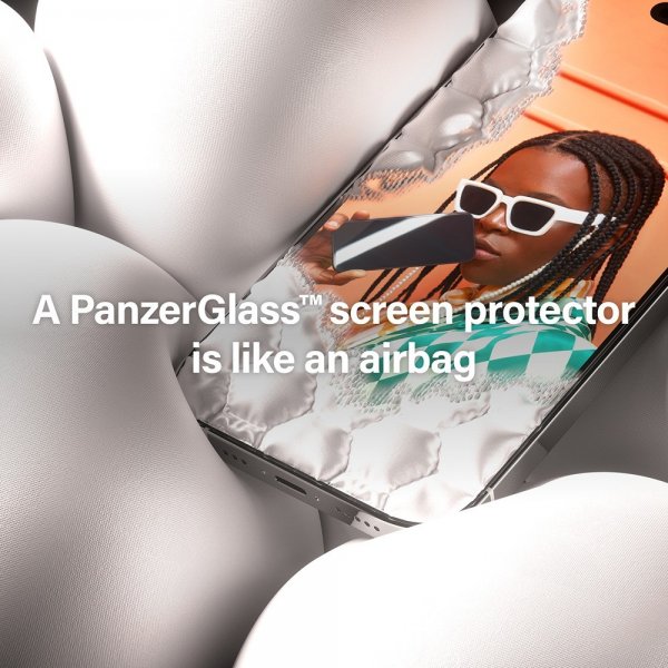 PanzerGlass iPhone 15 Pro Skærmbeskytter Ultra-Wide Fit EasyAligner